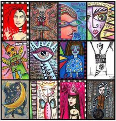 Technique Artist Trading Cards - Silver Creek Art